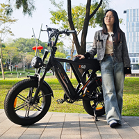 Vélo électrique VOMO X50 250W pour adultes, moteur roue arrière, 7 vitesses, cadre en acier, batterie lithium 250W