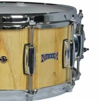 Factory Professional Percussion Snare Drum with Custom Logo Advanced Wood Cavity REMO Heads 14"