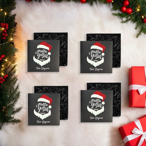 Personalized Christmas Design <b>Empty</b> <b>Gift</b> <b>Boxes</b> 5-Piece Set with Custom Name <b>for</b> Holiday <b>Gifts</b> - Product Image 3
