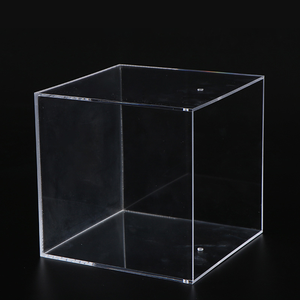 Tùy chỉnh Acrylic Hộp cao trong suốt bảo vệ hộp trong suốt <span class=keywords><strong>plexiglass</strong></span> Acrylic bìa hình hiển thị hộp chế biến - Product Image 2