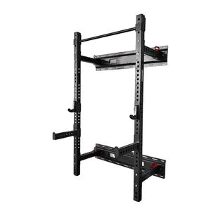 Equipo de Fitness Multifuncional de Hierro para Gimnasio en Casa, Rack de Potencia Plegable, Estación de Sentadillas y Dominadas Montada en la Pared - Product Image 2