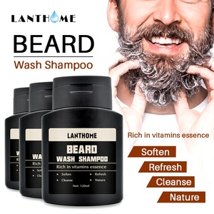 Champú y Acondicionador de barba Natural para hombres 2 en 1 de marca privada Dropship para lavado de <span class=keywords><strong>bigote</strong></span> y barba - Product Image 3