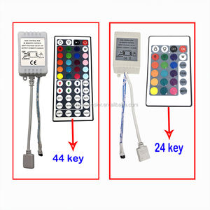 DC12V 5050 SMD RGB striscia <span class=keywords><strong>LED</strong></span> 5m 150 <span class=keywords><strong>Led</strong></span> 24 o <span class=keywords><strong>44</strong></span> chiavi irremotatore colore cambia Kit luci a <span class=keywords><strong>LED</strong></span> impermeabili PI65 - Product Image 6