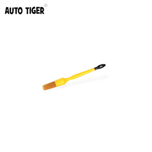 AUTO TIGER 4 pezzi Set 180 setole <span class=keywords><strong>BPT</strong></span> marroni setole morbide per capelli pulizia automatica spazzola per dettagli per la cura dell'auto - Product Image 4