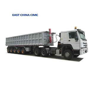 <span class=keywords><strong>Remorque</strong></span> à benne basculante hydraulique à haute capacité et robuste, <span class=keywords><strong>essieu</strong></span> <span class=keywords><strong>tandem</strong></span> durable, <span class=keywords><strong>remorque</strong></span> à benne basculante Q345 - Product Image 4