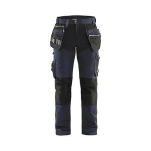 BLAKLADER - 159918608699C152 Pantalon Craftsman avec stretch Marine foncé/Noir-PANTALON DE TRAVAIL EAN 7330509845226 - Product Image 1