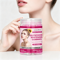 Gummies OEM au Glutathion, Collagène et Vitamine C pour Éclaircir la Peau – Complément Alimentaire Beauté – 30 Gummies – Vente en Gros Fabricant