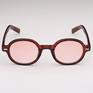 แว่นกันแดดทรงกลมสำหรับทุกเพศเทรนด์ใหม่2025สีมี UV400ป้องกันสี PANTone - Product Image 2