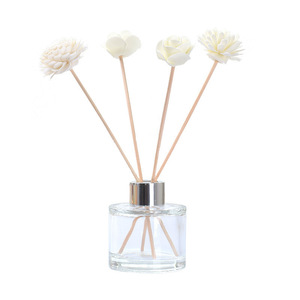 Nhà Máy Bán buôn vuông rattan hình 50ml 100ml hương liệu chai nước hoa thủy tinh nút chai không cháy dễ bay hơi hộp rỗng đóng gói - Product Image 5