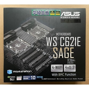 ใหม่สำหรับ WS C621E SAGE เมนบอร์ดชิปเซ็ตหน่วยความจำ DDR4 ความจุสูงสุด 256GB RAM การ์ดกราฟิกแบบรวม C621 เมนบอร์ด - Product Image 6