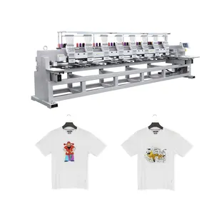 8 head garment T shirt single head embroidery machine same as brother 201 type