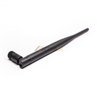 Antenne WiFi 2.4G en caoutchouc, VSWR stable ≤ 2.0, 2dBi, connecteur SMA mâle, antenne fouet interne pliable pour usage industriel