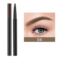 Crayon à sourcils crémeux longue tenue de haute qualité et pochoir pour le contour du visage