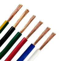 Câble de communication électrique Rv à noyau de cuivre de qualité en gros câble d'isolation en PVC cordon flexible fils électriques