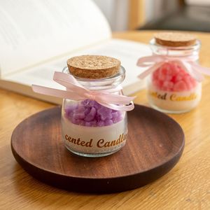 Romantic Star Heart Glass Container Scented Candle Tabletop Ornament For Wedding Guest Gift - Product Image 2