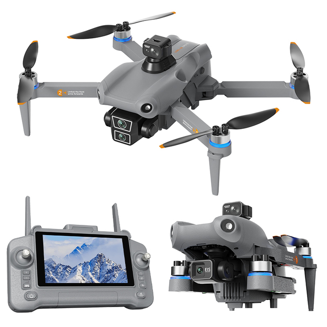L300-1 Air MAX Cheap 4K HD Dual Camera Three-axis Gimbal Obstacle Avoidance 28 Mins 3KM Control Distance Mini RC Drone