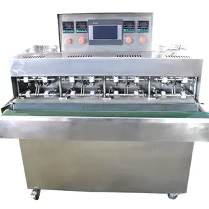 Bottle bag 8 nozzle filling and sealing machine, ice cream filling and capping packaging machine