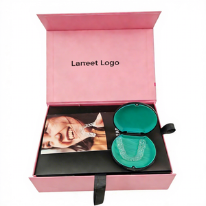 Boîtes d'emballage pour aligneurs rigides orthodontiques, logo personnalisé, boîtes magnétiques, cliniques dentaires, boîtes pour appareils dentaires, boîtes pour aligneurs dentaires - Product Image 3