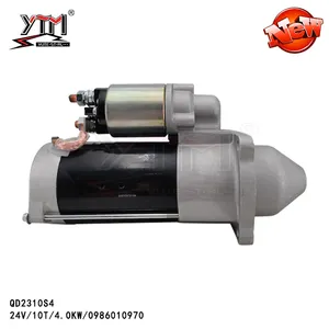 QD2310S4 Starthilfe Motor 24V 10T 4.0 für Renault 0986010970