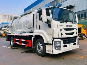 Camion-citerne <span class=keywords><strong>à</strong></span> vide ISUZU GIGA 4x2 de 12 000 litres (15 m³) pour l'aspiration des <span class=keywords><strong>eaux</strong></span> <span class=keywords><strong>usées</strong></span>, le nettoyage des égouts et le vidage des fosses septiques - Product Image 2