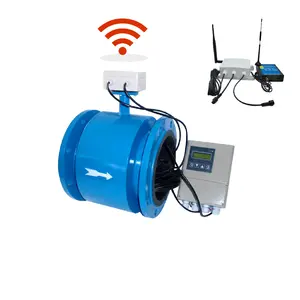 RS485 4-20mA công nghiệp áp lực cao kỹ thuật số chất lỏng kiểm soát nước điện từ đo lưu lượng - Product Image 1