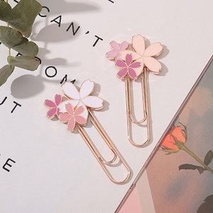 ที่หนีบกระดาษรูปเชอร์รี่ที่หนีบกระดาษโลหะที่คั่นหนังสือสีสันสดใสของขวัญสำหรับนักเรียนครูโรงเรียนเครื่องใช้สำนักงานอุปกรณ์เสริมสำหรับโต๊ะ - Product Image 6