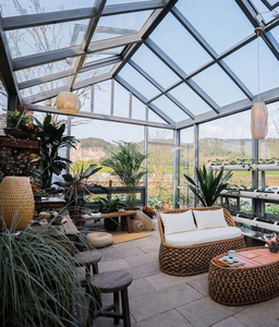 Nouveaux Verrous de Jardin en Aluminium avec <span class=keywords><strong>Isolation</strong></span> Thermique, Verre Courbé Personnalisé et <span class=keywords><strong>Isolation</strong></span> <span class=keywords><strong>Phonique</strong></span> - Product Image 5