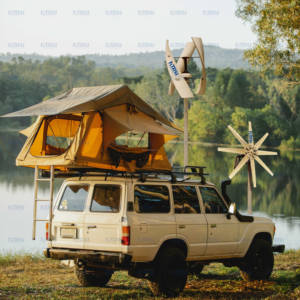 Sistema híbrido de viento solar 1000W 24V turbina eólica 5kw 500W 12V 24V pequeña turbina eólica - Product Image 6