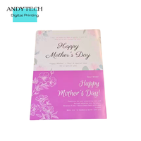 50 pièces/sac – Cartes de remerciement en carton laminé avec film estampé or rose – Vente en gros – Soutenez ma petite entreprise – Cartes de vœux et cadeaux
