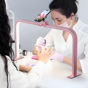 <span class=keywords><strong>2025</strong></span> thiết kế mới 36W Kim Cương Bling 750mm Rhinestone nửa mặt trăng móng tay Đèn Bàn gấp U hình LED ánh sáng để sử dụng nhà - Product Image 2