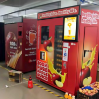 Volledig automatische koudgeperste appelvruchtensap-automaat, appelsap-automaat, commerciële verse appelsapcentrifuge