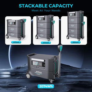 4kw 4000W 4096Wh Industrial Portable Power Station Eu Warehouse <b>Generator</b> <b>Solar</b> H1003 4kw 4000W 4096Wh Industrial Portabl - Product Image 3