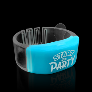 Ucuz Led düğme kontrolü yanıp sönen bileklik bilezik yanar 15 renk LED bileklik - Product Image 5