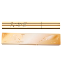 Mascara waterproof en tube doré, étiquette privée, logo personnalisé, gel noir, maquillage pour les yeux, cosmétique