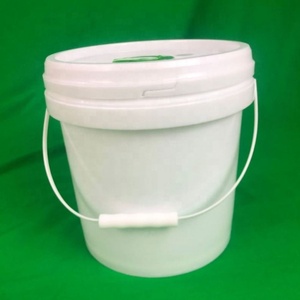 Logo Custom <b>Plastic</b> Wet Cleaning Roll Dispenser 5L Empty <b>Plastic</b> Wipes <b>Bucket</b> With Lid - Product Image 4