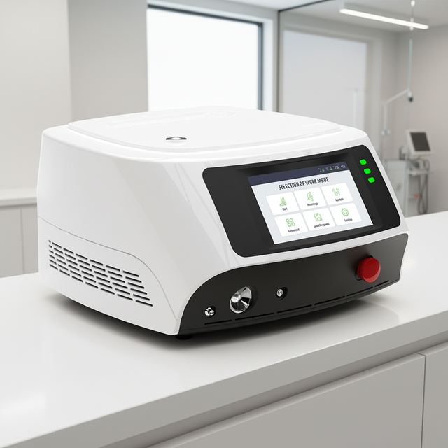 Popular Equipment Cherylas -15N 1470nm 15W/20W Class III Surgery Diode Laser for Vascular/Phlebology/EVLT/Varicose Treatment