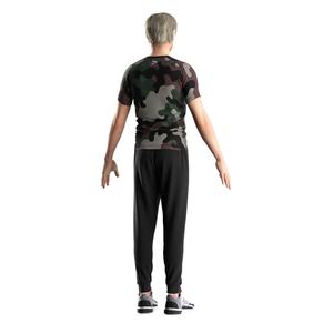 Vêtements de sport pour hommes, vêtements de fitness de haute qualité, t-shirts de sport pour hommes, créez votre propre t-shirt de compression - Product Image 6