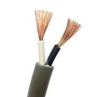 Nationaler Standard RVV Ummantelungskabel 2-5 Adern Flexibles Strom- und Steuerkabel Kupferleiter PVC PE Kabel 0,5-1,5 Quadrat für Innen- und Industriebereich