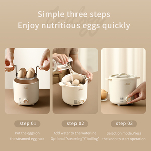 Chất Lượng Cao Đa Chức Năng Trứng Nồi Hơi Điện Có Thể Nóng Mùa Xuân Trứng, Mềm-Trứng Luộc, Làm Trứng Custard Ceool Trứng Nồi - Product Image 3