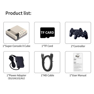 Retro 50000 + CPU S905 Wifi <span class=keywords><strong>4K</strong></span> siêu giao diện điều khiển x <span class=keywords><strong>Cube</strong></span> Video Trò chơi Máy nghe nhạc giao diện điều khiển cho PS1/N64/DC/GBA /GBC - Product Image 5