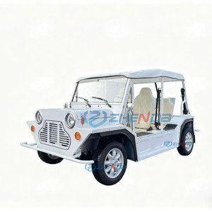 Coche Eléctrico Clásico Blanco Vintage para Bodas y Turismo, Nueva Versión Personalizada, Gran Venta - Product Image 1