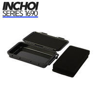 Étuis INCHOI, petit étui en plastique avec mousse antichoc, étui de rangement pour équipement électronique, boîte à outils, étui à outils