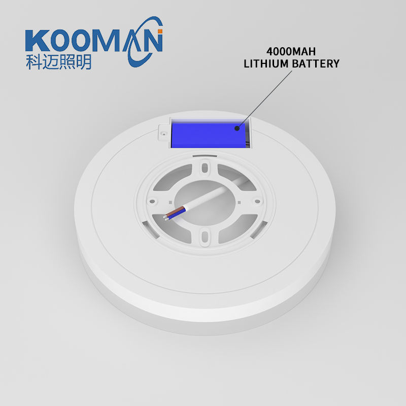Emergency Light Rnd Round Emergency Led Surface Mounted Panel Light Rechargeable Battery ...