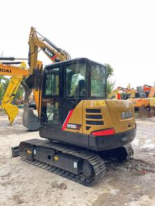 รถขุดมือสองคุณภาพสูง Sany 55C ของแท้จากจีน สภาพดี รถขุดขนาดเล็กมือสอง Sany 55 เครื่องยนต์ทรงพลัง ราคาถูก - Product Image 3