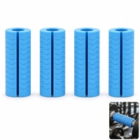 Housse de protection antidérapante en silicone personnalisée pour haltères et barres de musculation, idéale pour la gym et l'entraînement