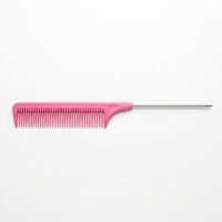 Peigne à queue de pie professionnel de 22 cm pour le coiffage en salon |   Peigne à cheveux anti-statique à dents fines avec aiguille en acier inoxydable