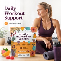 Gummies de créatine monohydrate : favorise la récupération, la croissance musculaire et les performances sportives – Complément alimentaire en gros