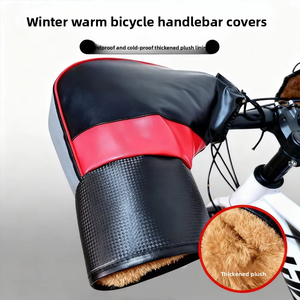 Guanti e Muffole da <span class=keywords><strong>Moto</strong></span> Unisex di Alta Qualità, Design Oversize e Ispessito, Impermeabili, Scaldamani Invernali - Product Image 5