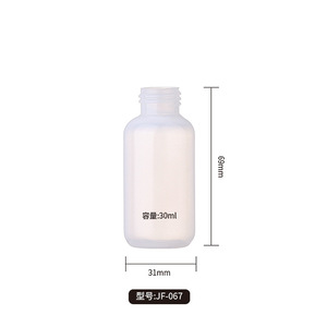 Pink Boston HDPE Plastic Cosmetic Bottles with Pump and Spray Nozzles Cylinder Shape PP Material Lotion Dispenser <b>Set</b> - Product Image 2