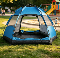 Tente familiale de qualité RAYCIN pour le camping, les voyages, la randonnée, les pique-niques, l'utilisation dans la cour et les escapades de fin de semaine